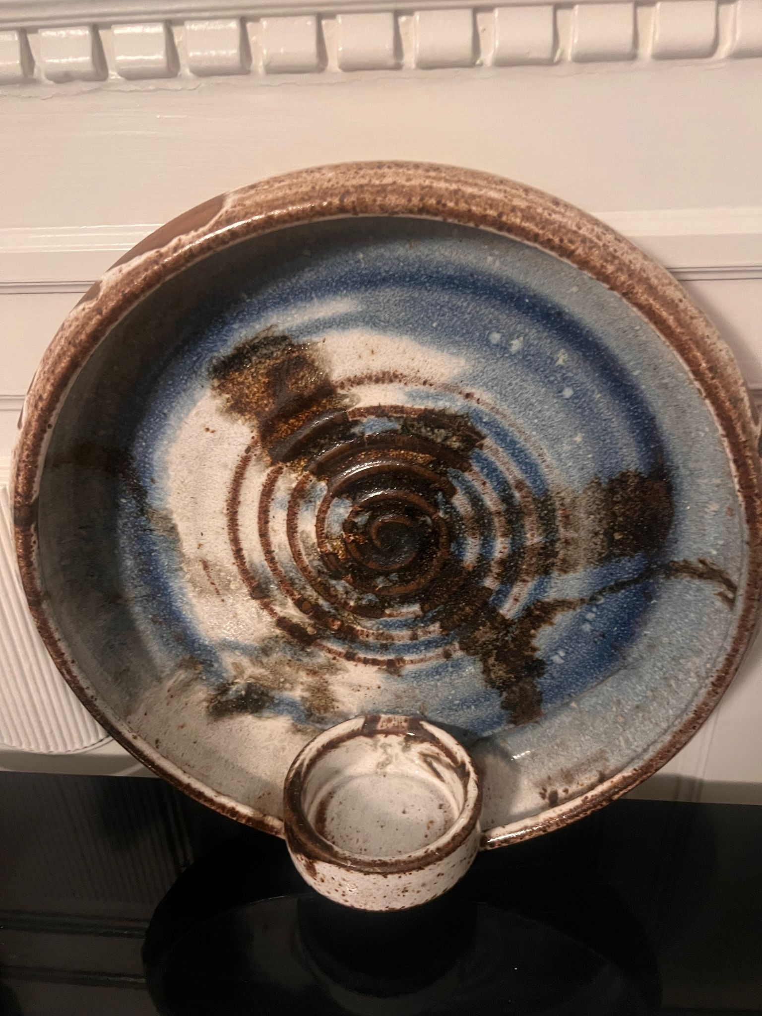 Ceramic Wall Art Candleholder